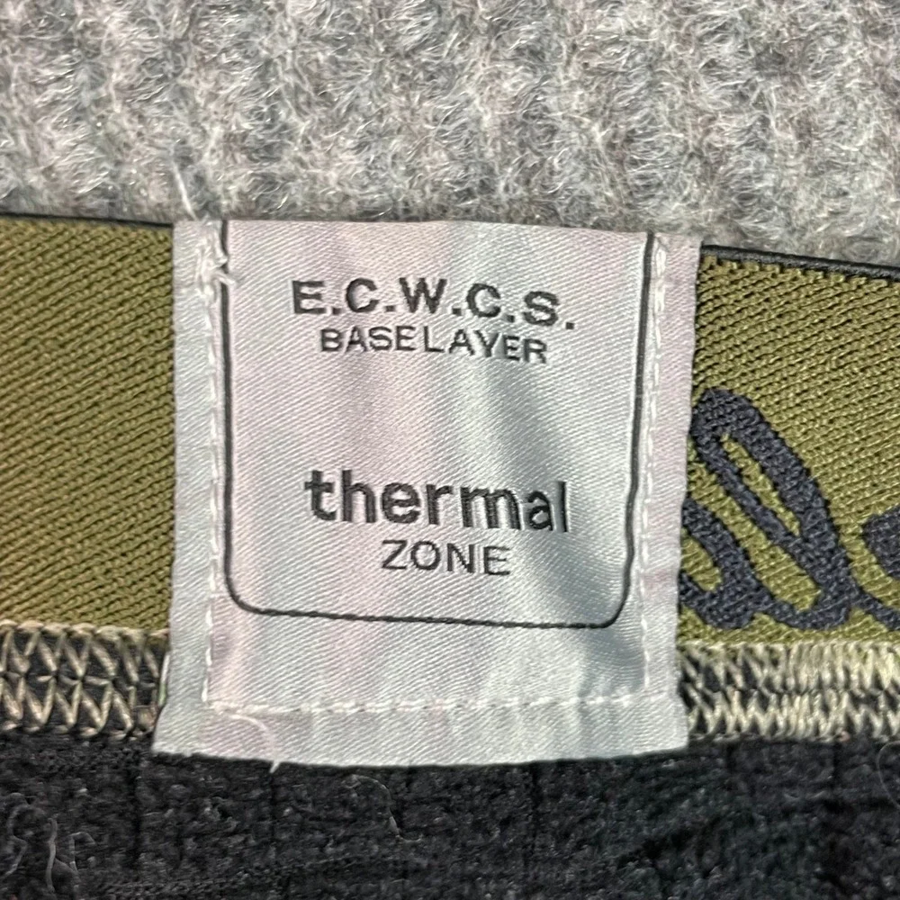 Cabela's ECWCS Thermal Zone Baselayer Mens S Black Olive Polartec Leggings Pants